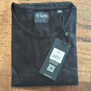 Cuts- AP Elongated Tee-Black-Large